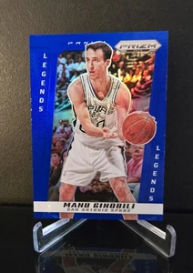 #'ed/149 🔥 MANU GINOBILI SP 2024-25 Panini Prizm Deca True Blue Holo #236 HOF - Picture 1 of 2