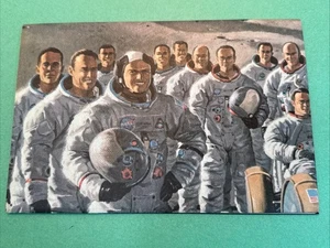 National Geographic Sept 1973 Poster Apollo Moon Landing Astronauts 34"x 22-1/2" - Picture 1 of 3