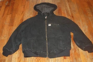 Abrigo Carhartt Weathered Wildwood Mujer Negro Forrado Sherpa Talla XL (16-18) - Imagen 1 de 7