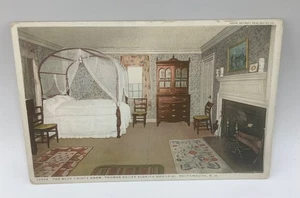 Blue Chintz Room Thomas Bailey Aldrich Memorial, Portsmouth NH Postcard-UNPOSTED - Picture 1 of 2
