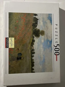 1998 New Vintage Nathan Collection POPPIES 500 Piece Jigsaw Puzzle 36.2x49.3cm ￼ - Bild 1 von 5