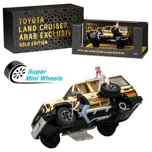 GCD 1:64 Toyota Land Cruiser 70 Arab Chrome Gold Edition MDX Exclusive - Picture 1 of 15