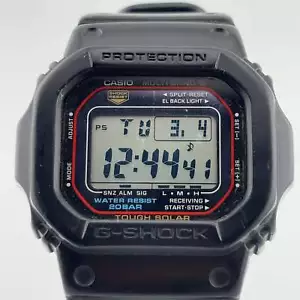 Cinturón solar resistente CASIO G-SHOCK GW-M5610 tiene arañazos resistente al agua hasta 20 ATM - Imagen 1 de 17