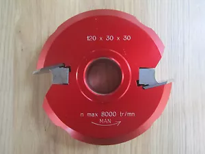 Hartmetall Wechselplatten Multiprofilfräser 120 x 30 x 30 mm Z 2 von Le Ravageur - Bild 1 von 8