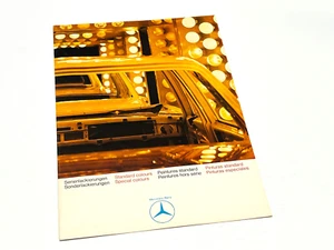 1970 Mercedes-Benz Standard & Special Colours Brochure - Picture 1 of 1