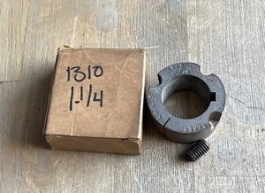 BUJE SIN MARCA 1310 1-1/4 BLOQUEO CÓNICO NUEVO FALTA UN JUEGO DE TORNILLOS - Imagen 1 de 4