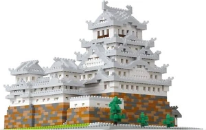 Kawada Nanoblock Himeji Castle Deluxe Edition NB-051 - Picture 1 of 4