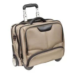 TROLLEY DERMATA BUSINESS XL LAPTOPTROLLEY 17 ZOLL NOTEBOOK CHAMPAGNER BEIGE - Bild 1 von 2