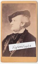 CdV Foto Richard Wagner Komponist 1870er