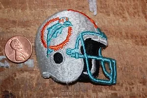 Miami Dolphins 2 3/8" Retro Helmet Logo 1980-1989 Patch FOOTBALL - Picture 1 of 1