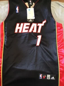 Chris Bosh Miami Heat Adidas Size 50 XL NWT Jersey - Picture 1 of 4