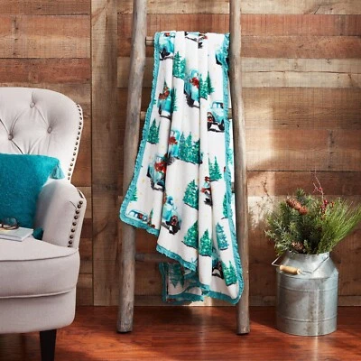 Pioneer Woman Plus Throw Blanket Polyester Cheerful Rose Vintage Floral *U Pick - Image 1 of 4