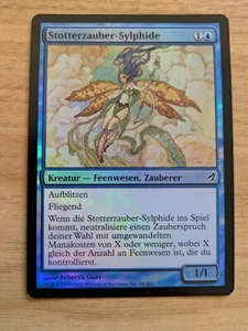 MtG *FOIL* Spellstutter Sprite from Lorwyn, German, Lightly Played - Picture 1 of 2