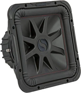 Subwoofer de audio para automóvil Kicker 45L7R124 12" L7R 4 ohmios bobina de voz doble 1200 W 12" Sub. - Imagen 1 de 8