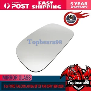 For FORD FALCON AU BA BF XT XR6 XR8 1998-2008 LHS Left Side Mirror Glass - Picture 1 of 5
