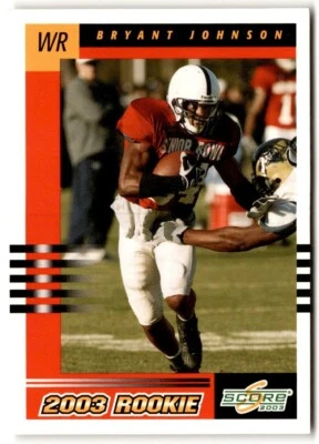 2003 Score Bryant Johnson Rookie #297 Arizona Cardinals - Image 1 of 2