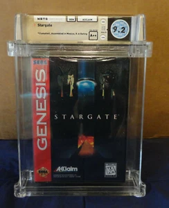 SEGA GENESIS STARGATE FACTORY SEALED WATA 9.2 A++ RARE 1995 STAR GATE - Picture 1 of 5