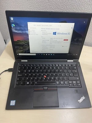 Lenovo ThinkPad X1 Carbon 4th 14 in Laptop i5-6200U 4GB 128GB SSD Windows 10 Pro - Image 1 of 2