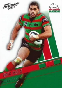 2012 SOUTH SYDNEY RABBITOHS NRL Card GREG INGLIS - Imagen 1 de 1
