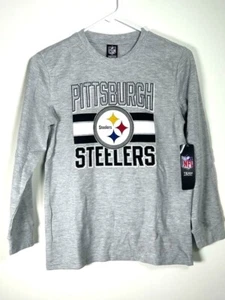 Pittsuburgh Steelers Youth Large grau Longsleeve Ultra Game - Bild 1 von 9