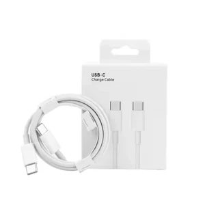 Iphone 15 16 1m cable charger type-c to type-c - Picture 1 of 3