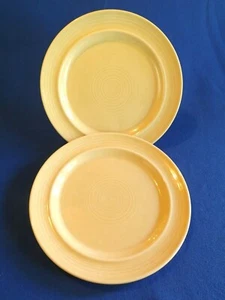 2 platos de cena artesanales de arena Metlox Colorstax de 10,5"" hechos en EE. UU. - Imagen 1 de 2