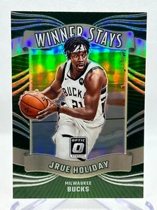 JRUE HOLIDAY 2023-24 Panini Donruss Optic #9 Winner Stays HOLO PRIZM - Bild 1 von 2