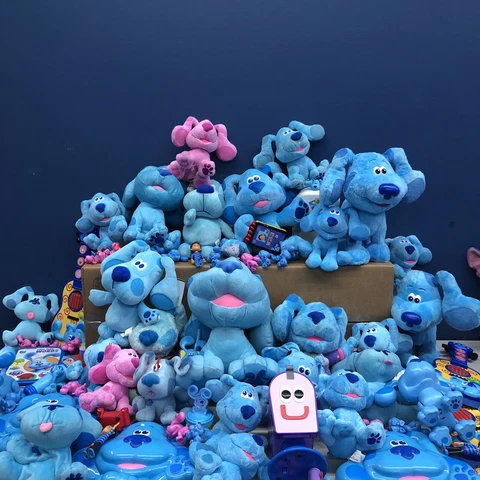 VTG & Modern LOT 95 Blues Clues Nickelodeon Fisher Price Plush Toys Figures Used Cover