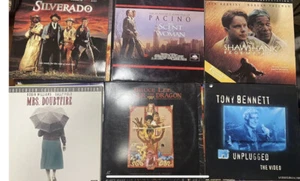 Lot Of 37 Laserdisc Movies Of Various Genres (or Sell Individually) - Picture 1 of 6