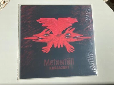Metsatöll - Karjajuht vinyl LP, red, new, first press, ensiferum, metsatoll - Image 1 of 2