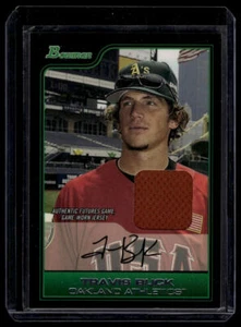2006 Bowman Draft Picks & Prospects Travis Buck Futures Game Prospects Relics - Picture 1 of 2