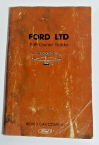 1981 Ford LTD owner's manual - Bild 1 von 1