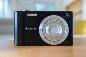 Sony Cyber-shot DSC-W800 20.1MP Digital Camera CCD Sensor - Picture 1 of 18