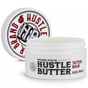 Hustle Butter Tattoo Nachsorge 5oz Tattoo Balsam, heilt + schützt neue Tattoos und - Bild 1 von 12