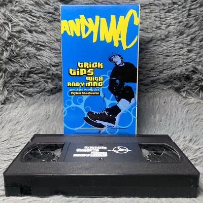 Andy Mac: Trick Tips Andy Mac VHS Beginner & Intermediate Skateboarders Payless - Image 1 of 4
