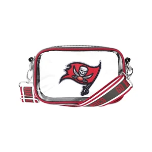FOCO NFL Clear Cross Body Stadium Compliant Camera Bag -TAMPA BAY BUCCANEERS - Picture 1 of 5