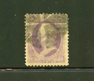 KMC4076-US #153 (U169) General Winfield Scott 24¢ lila, 1870, U, sehr guter Erhaltungszustand, 210,00 $ - Bild 1 von 2