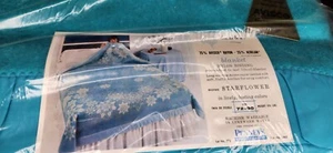 Vintage Pennys Starwoven Pattern Blanket With Satin Trim New In Package - Picture 1 of 5