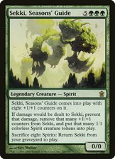 1X Sekki, Seasons' Guide Saviors of Kamigawa NM/EX MTG CARD