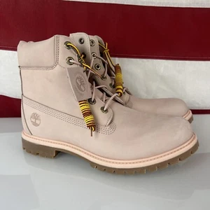 Timberland Wmns 6 Inch Premium Boot 'Light Pink' size 10 - Picture 1 of 7