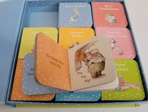 Peter Rabbit A Big Box of Little Books by Beatrix Potter 9 Board Books - Picture 1 of 10