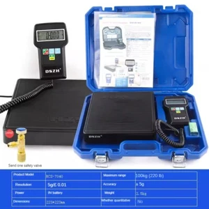 Refrigerant Electronic Scale High Precision Refrigerant Weighing Load 100kg - Picture 1 of 13