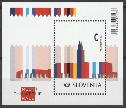 Slovenia 2023 Multilaterale Philatelic Exhibition MNH Block Cover