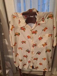 Riscatto Portofino Mens Button Up Shirt XL Italian Made - Picture 1 of 8