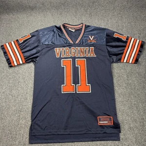 Virginia Cavaliers Trikot Herren Medium Blau Orange NCAA Football Mesh Colosseum - Bild 1 von 17