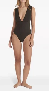 ERES One Piece Black Pigment Swimsuit Size 10 - Picture 1 of 7