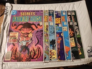 Secrets Of Haunted House Lot Of 7 Books #8 11 13 14 16 17 32 - Picture 1 of 5