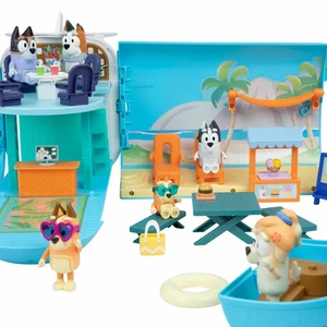 Bluey 3-in-1 Transforming Airplane Plane Mega Playset with 12 Figures & Sounds - Picture 1 of 6