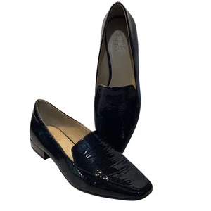 Women's Neutralizers 8M Black Leather Patton Loafers Super Nice Pre-Owned - Bild 1 von 8