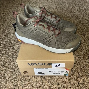 New Vasque Womens SATORU TRAIL LT LOW Green Hiking Trail Sneakers Size 9.5 Olive - Picture 1 of 6